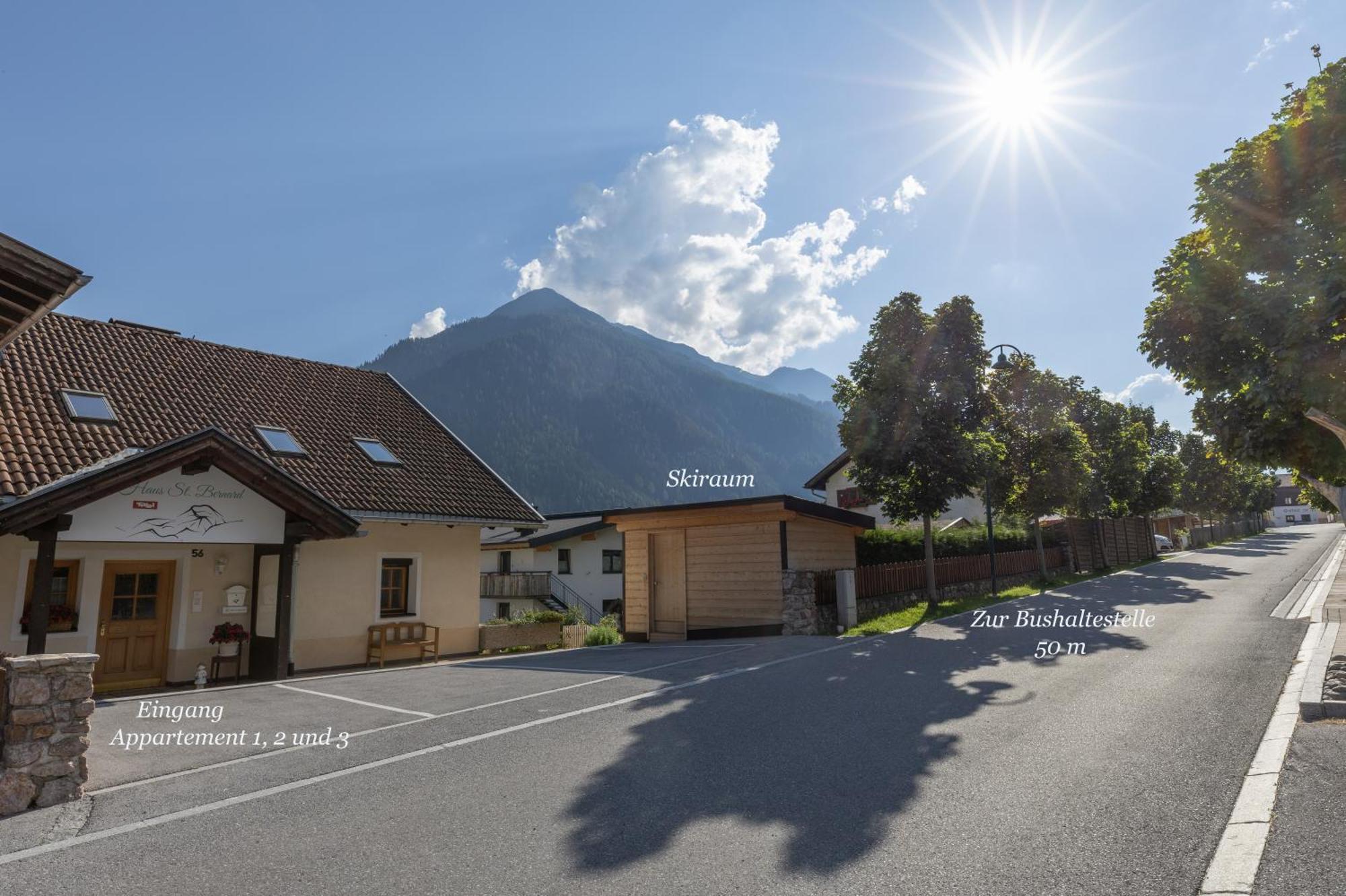 Haus St. Bernard Apartment Pettneu am Arlberg Ngoại thất bức ảnh